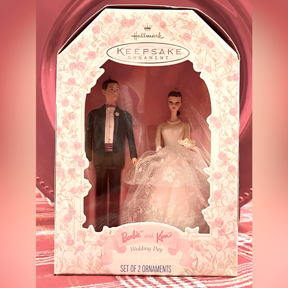 Ken & Barbie Ornaments/ Cake Topper